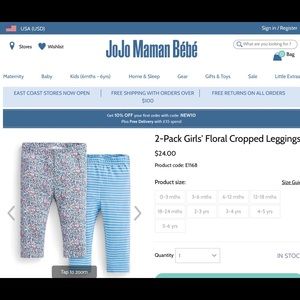 Embroidery top and matching leggings